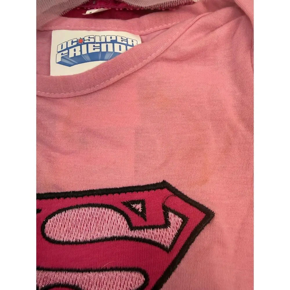 SKU3041 Rubie's Costume Baby DC Super Friends Supergirl 6-Piece Pink  12-18 Mts